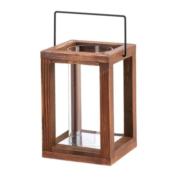 Geared2Golf Wood Frame Hurricane Lantern GE530241 - main